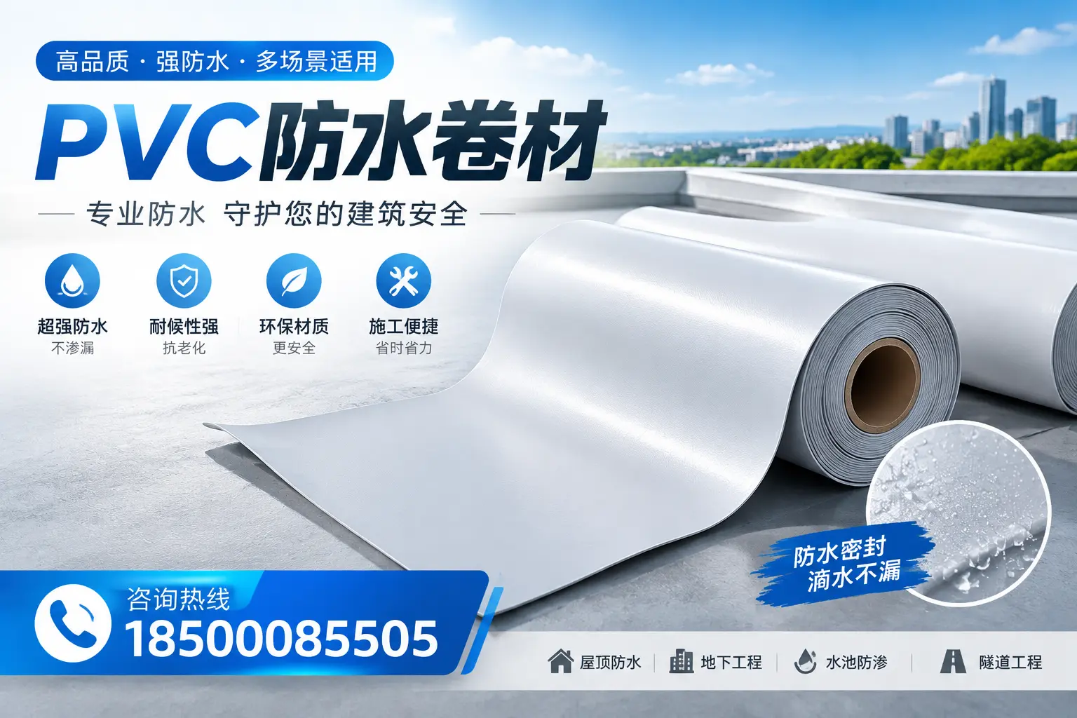 PVC防水卷材的市场竞争分析，南宁品牌选择参考